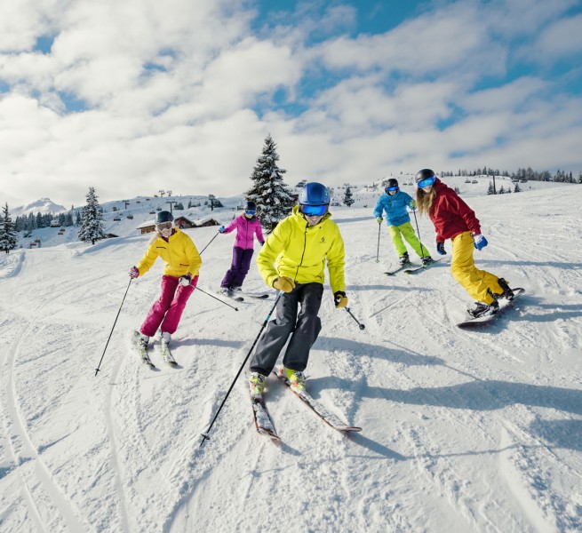 Skifahren im snow space Flachau © Flachau Tourismus